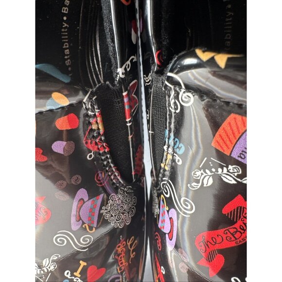 Women’s Easy Works Round Clogs Size 11 M Black Multicolor Mule Street - Picture 3 of 16